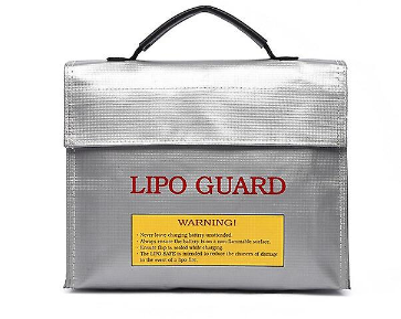 240x65x180mm Portable Lithium Battery Guard Bag Fireproof Explosion-proof Bag RC Lipo Battery Safety