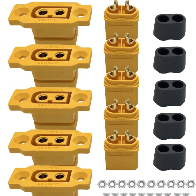 XT60E-F Female Plug XT60h XT60 Male Bullet Connector Wire Cable Plug for RC FPV Lipo Battery RC Quadcopter