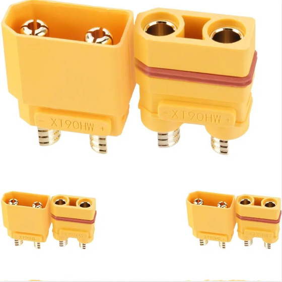 XT90HW Waterproof Male & Female Connectors, Gold Plated for RC Battery Planes Cars 